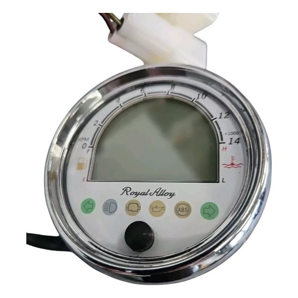 Royal Alloy Royal Alloy Speedometer Round Style Original